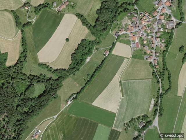 Luftbild Corcelles-le-Jorat
