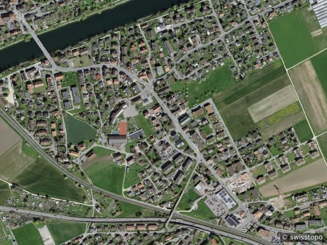 Luftbild Aegerten
