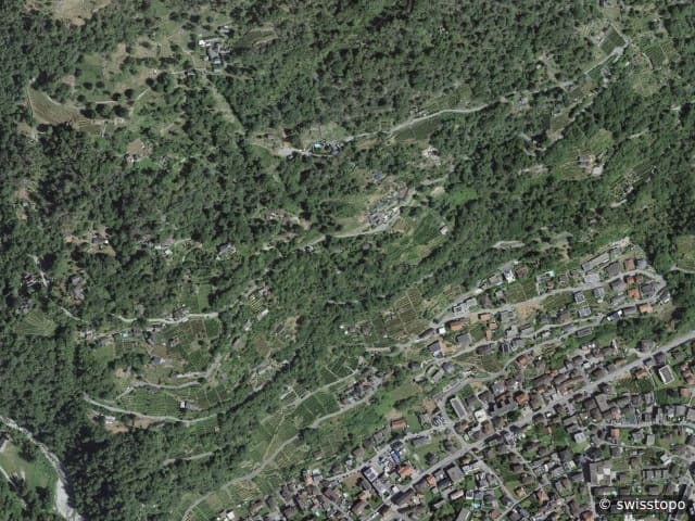 Vista aerea della posizione – 6513 Monte Carasso
