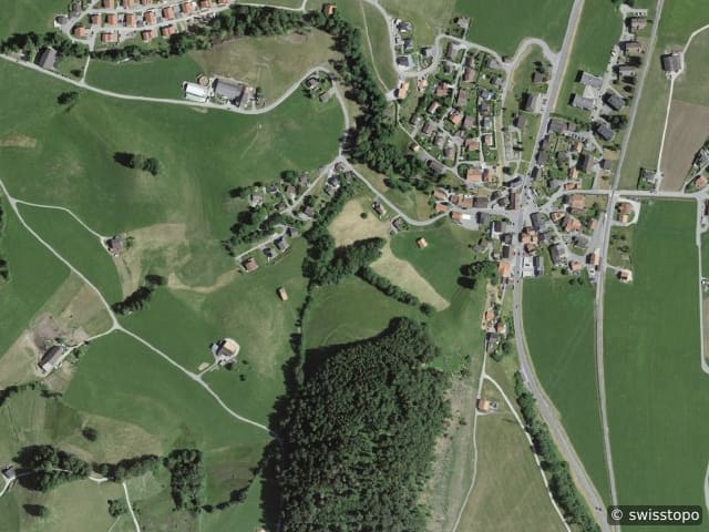 Luftbild der Lage – 1667 Enney