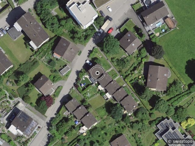 Luftbild Oberplattenstrasse 27, Lichtensteig