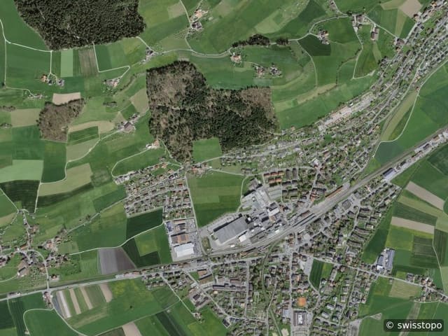 Luftbild Konolfingen