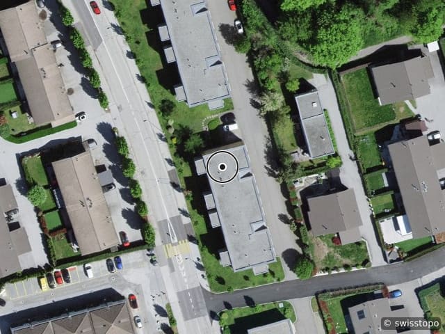 Luftbild Chemin des Aulnes 1B, Bramois