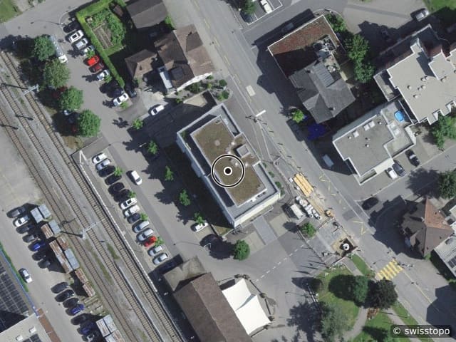 Luftbild der Lage – Kapplerstrasse 11, 9642 Ebnat-Kappel