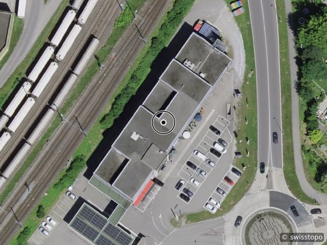 Luftbild Spittelweg 2, Suhr
