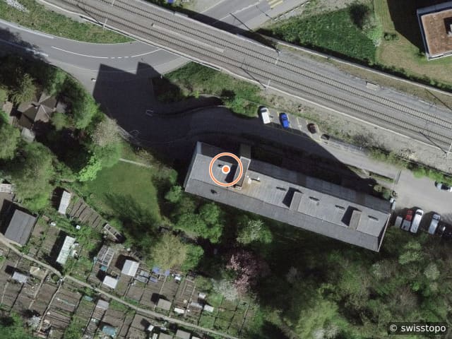 Luftbild Kirchstrasse 130, Wabern