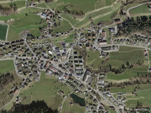 Luftbild Laupen