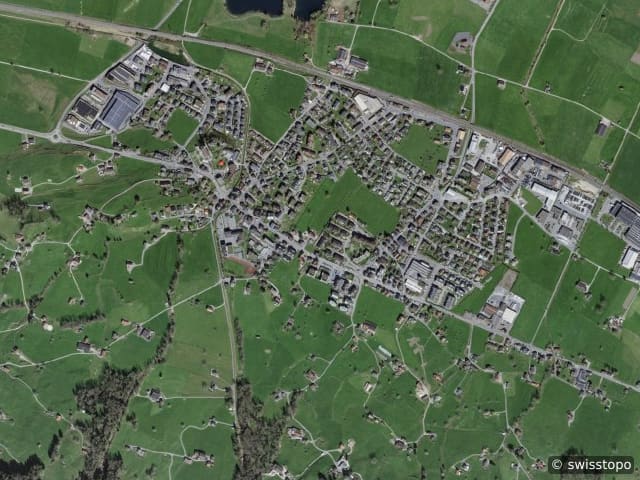 Luftbild Reichenburg SZ