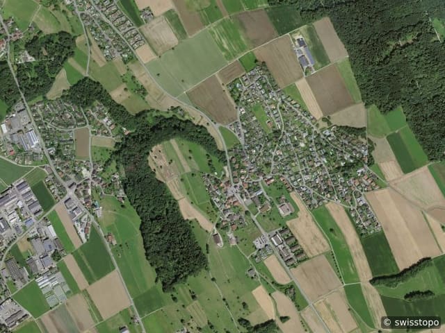 Luftbild Remetschwil