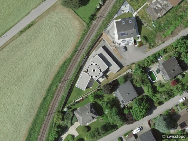 Luftbild Impasse de la Source 8, Belfaux