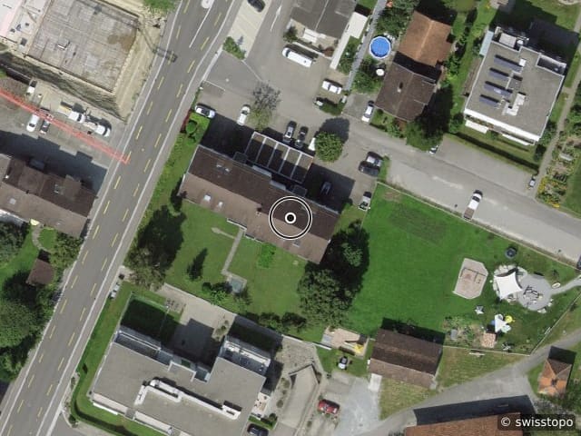 Vista aerea della posizione – Regelwiesenstrasse 4, 8560 Märstetten