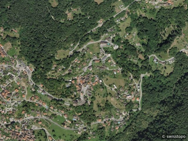 Luftbild Via 1, Lopagno