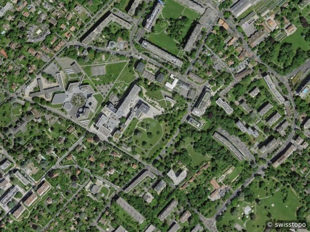 Luftbild Genève