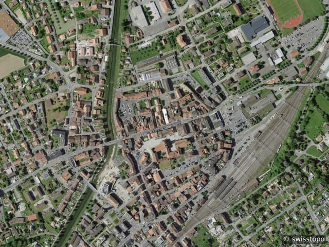 Luftbild Payerne