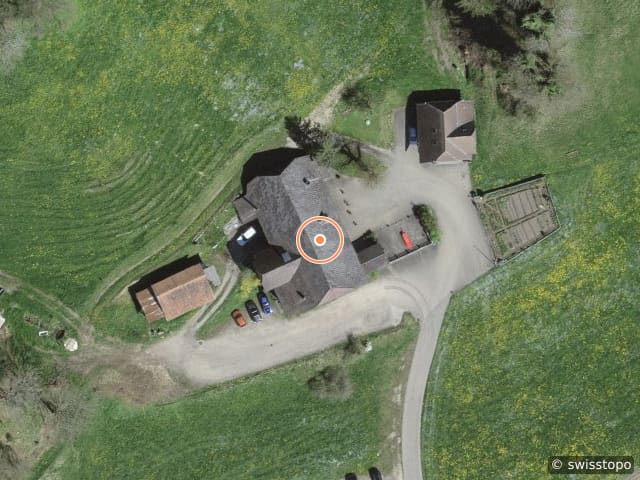 Luftbild Chrummholzbad 117, m²