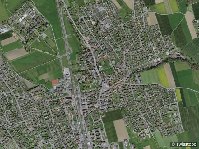 Luftbild Münsingen