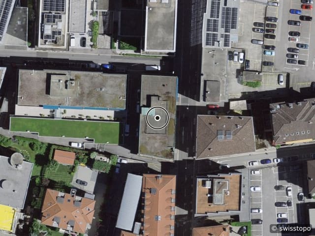 Luftbild Via delle Aie 4, Lugano