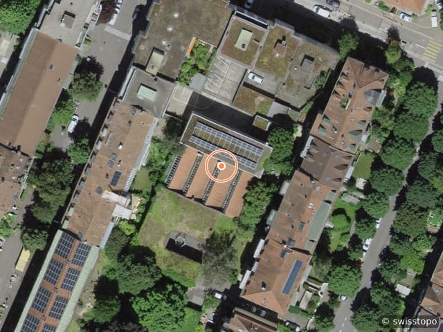 Luftbild Dornacherstrasse 270a, Basel