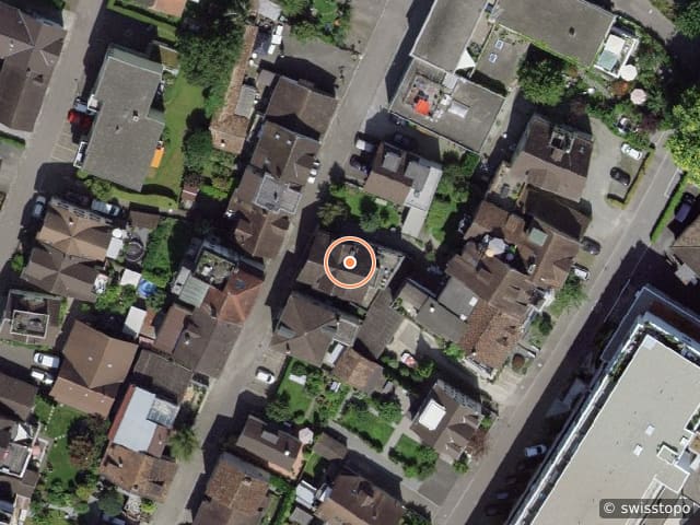 Luftbild Badgasse 10, Arbon