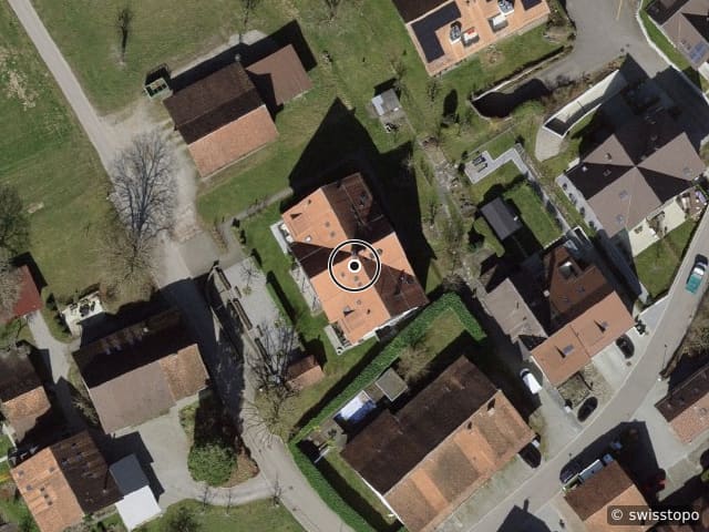 Vista aerea della posizione – Kleinhausstrasse 4, 8309 Nürensdorf