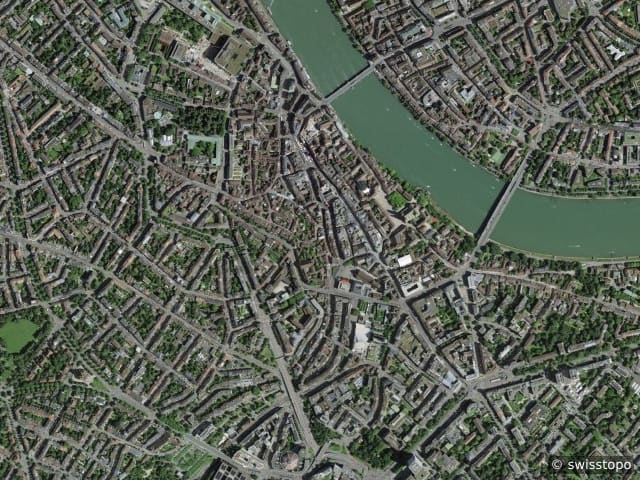 Luftbild Basel