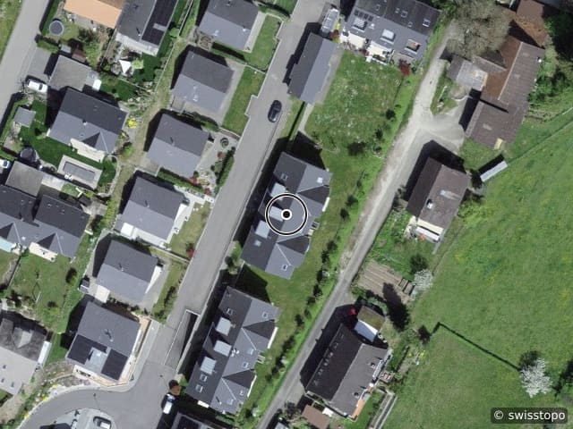 Luftbild Asterweg 16, Toffen