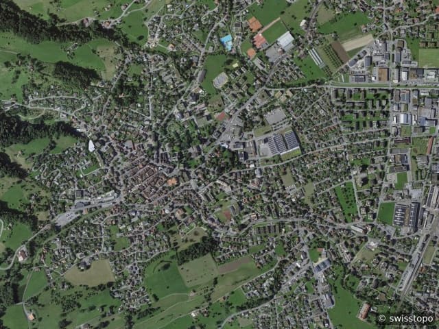 Vista aerea della posizione – Lüchingen