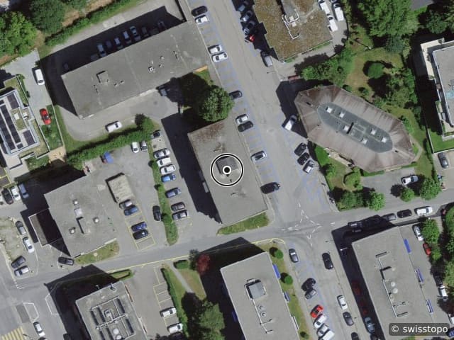 Luftbild Chemin des Sauges 5, Lausanne