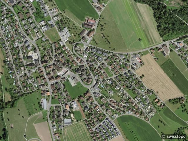 Luftbild Oberlunkhofen