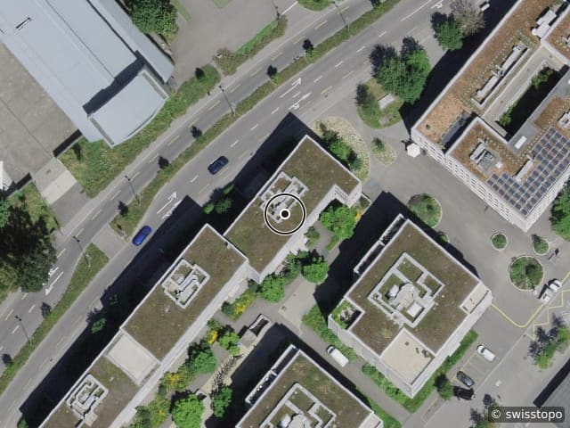 Luftbild Bahnhofstrasse 24, Gümligen