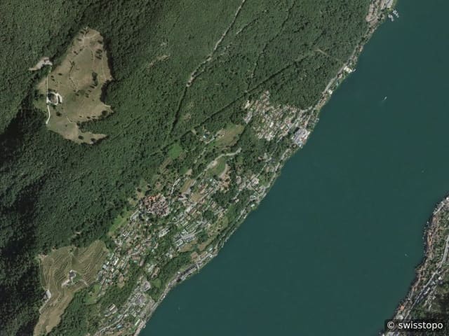 Luftbild Vico Morcote