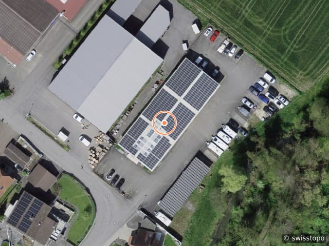 Luftbild Grüttstrasse 96, Biberist