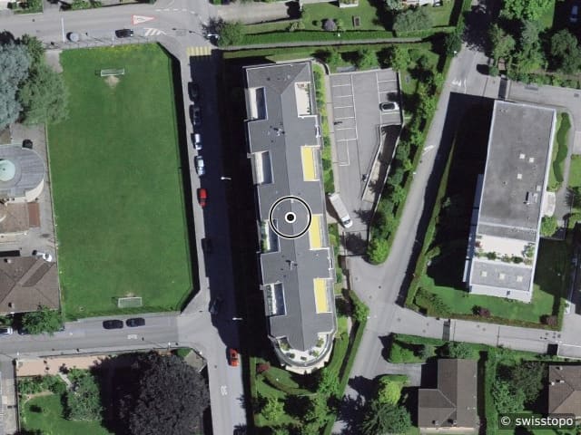 Luftbild Via Pedemonte 5, Viganello