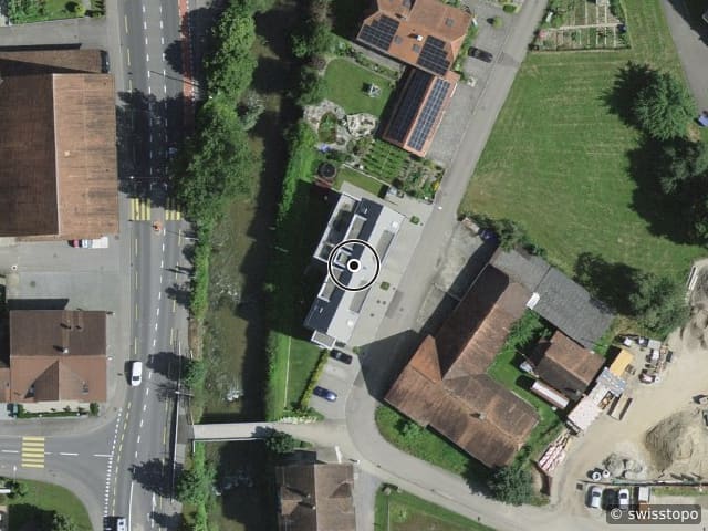 Luftbild der Lage – Im Winkel 1, 6244 Nebikon