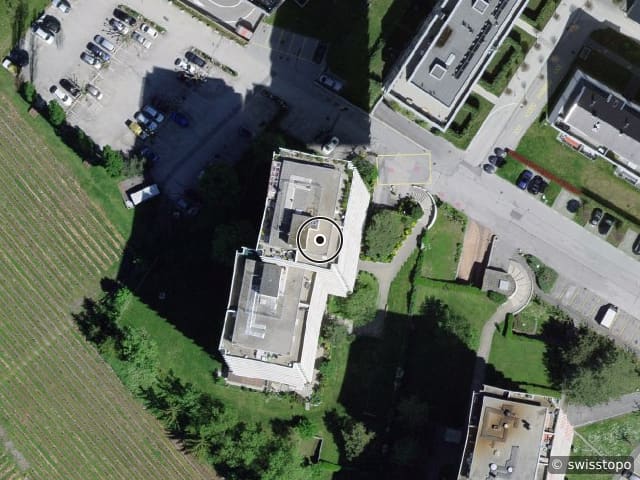Luftbild Route de Sion 93, Sierre