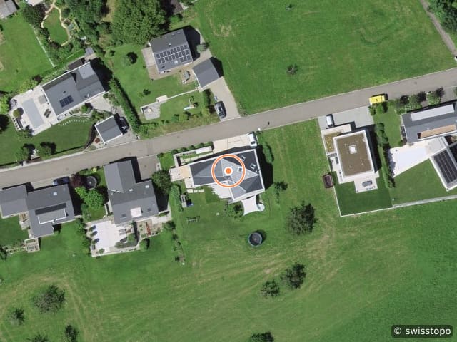 Luftbild Kirschbaumstrasse 13, Seltisberg