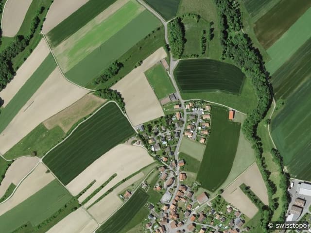 Luftbild der Lage – 1484 Aumont