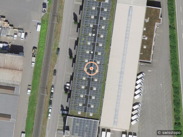 Luftbild Industriestrasse 25, Würenlingen