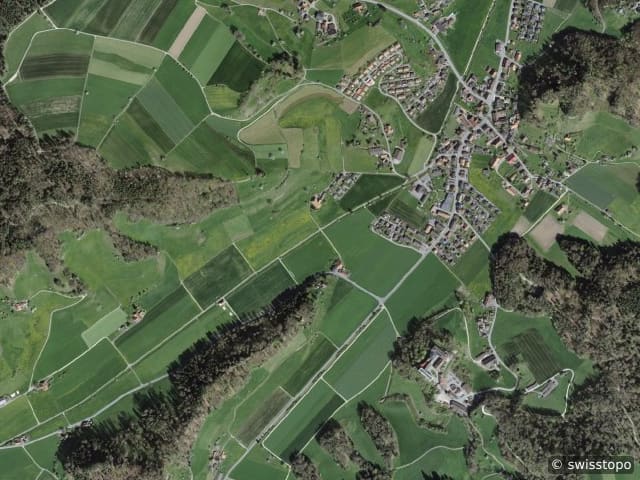 Luftbild Krauchthal