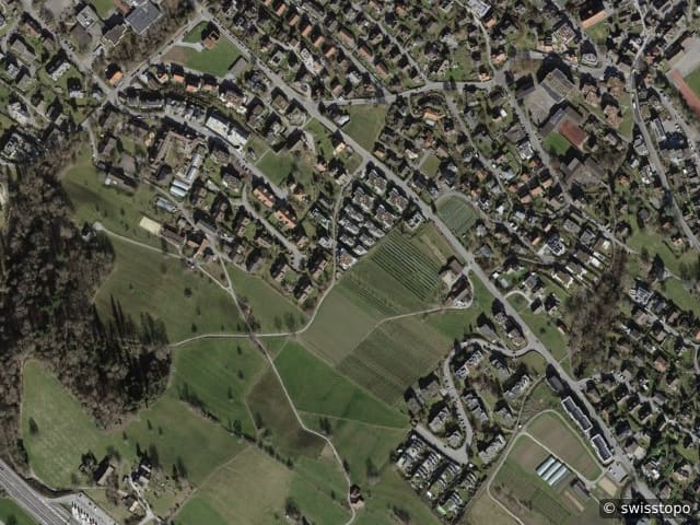 Luftbild Pfannenstilstrasse 37, Wädenswil