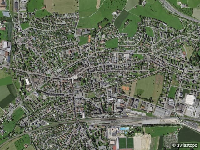 Luftbild Gossau
