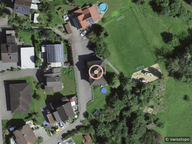 Luftbild Schulstrasse 10, Halden