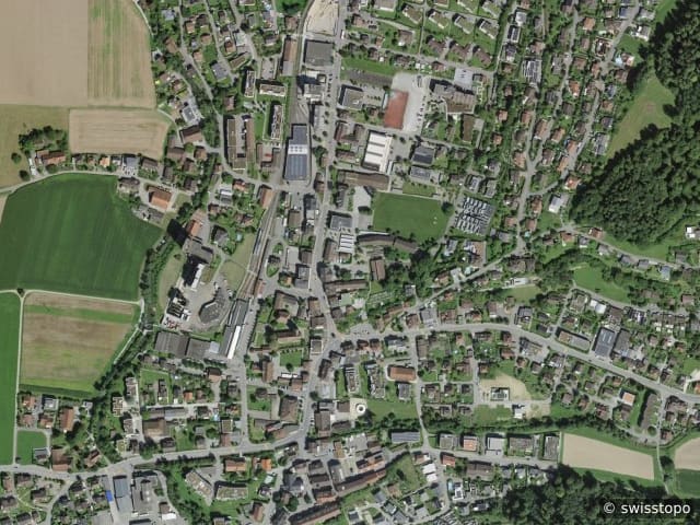 Luftbild Wallenhofring 18, Schöftland