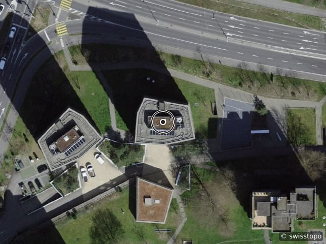 Luftbild Zugerstrasse 116, Cham