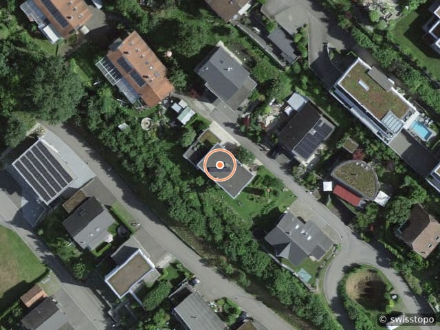 Luftbild Fuchsacker 3, Büron