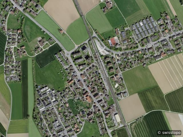 Luftbild Rubigen