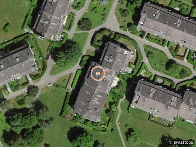 Luftbild Chemin de Planta 43, Cologny