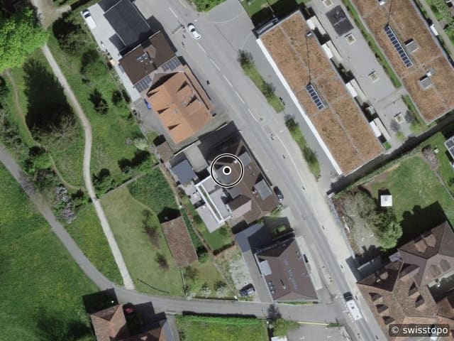 Luftbild Bernstrasse 31, Münsingen