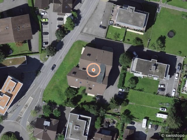Luftbild Unterdorfstrasse 4, Widnau