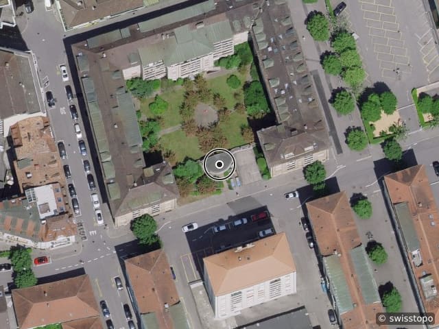 Luftbild Rue Frédéric-Chaillet 2, Fribourg